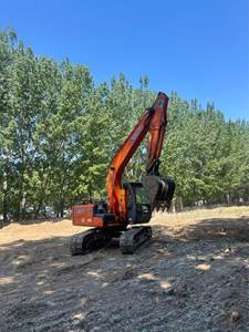 Excavadora Usada Hitachi ZX120 de 12 Toneladas, Maquinaria de Construcción con Acoplador Rápido - Product Image 3