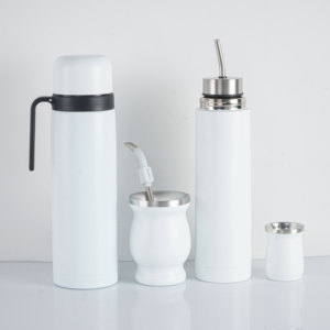 Automate Termo 1L 8oz Frasco Múltiples capacidades Aislado Yerba Companion Tea Bottle Juego de tazas de hierba <span class=keywords><strong>Argentina</strong></span> Bombilla <span class=keywords><strong>Mate</strong></span> Tea - Product Image 6