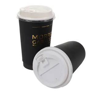 Wegwerp Kraftpapier Cup Custom Koffie Melk Water Sapkop