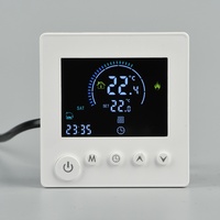 Thermostat intelligent WiFi Tuya 2026 en aluminium, régulateur de température ambiant à bouton-poussoir pour chauffage au sol (eau/électrique) 240 V
