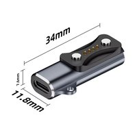 Chargeur magnétique USB-C pour montre connectée, adaptateur de charge pour Polar Pacer / Pacer Pro / Ignite 3 / Vantage V3 - Nouveauté en promotion