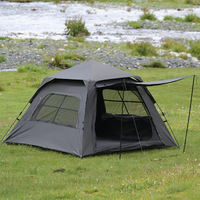 Extérieur Portable Moderne Famille Camp De Tenda Étanche Oxford Pliant Automatique Voyage Pêche Dormir 2 Personne Tente pour Événement