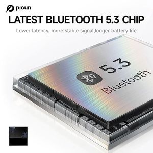 Écouteurs sans fil pliables Picun B8 V5.3 avec fonction de réduction active du bruit, étanches IPX-6, adaptés à une utilisation en voyage - Product Image 3