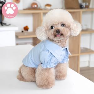 Kemeja seragam pakaian hewan peliharaan lucu, untuk anjing kucing pakaian Teddy berbagai Medium XL <span class=keywords><strong>XXL</strong></span> musim dingin musim semi pakaian kartun hewan - Product Image 1