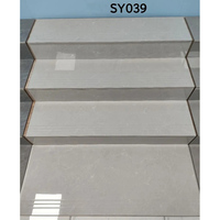 Carreaux de sol en porcelaine effet marbre brillant pour escaliers, 470x1200mm, 600x1200mm, pour villas, hôtels et centres commerciaux