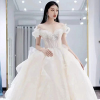 AL0944 2025 Nouvelle Robe de Mariée Wilderly Bride Collection Rêve Ciel Étoilé Traîne en Dentelle et Cristal