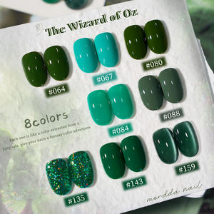 Ensemble de 8 couleurs de vernis à ongles en gel UV LED de 10 ml, vegan, non toxique, nouveau, populaire, blanc, <span class=keywords><strong>magicien</strong></span> <span class=keywords><strong>d</strong></span>'<span class=keywords><strong>Oz</strong></span>, pour un usage domestique et en salon de manucure - Product Image 6