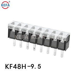 KF48H Panel Montajlı Vidalı <span class=keywords><strong>Terminal</strong></span> 300V/20A 22-12AWG Nikel Kaplama Bakır <span class=keywords><strong>Terminal</strong></span> Blokları - Product Image 4
