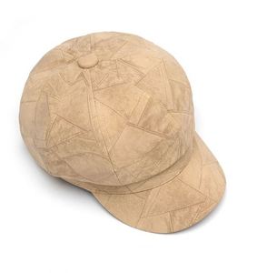 Casquettes de mode pour femmes automne-hiver 2024, casquettes de newsboy en cuir PU britannique, chapeau béret - Product Image 4