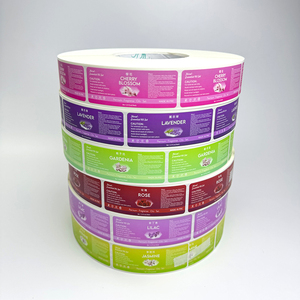 Tư nhân Vinyl dính Logo Sticker giấy tùy chỉnh in ấn mỹ phẩm 30ml 60ml chai nhãn chai Sticker - Product Image 1