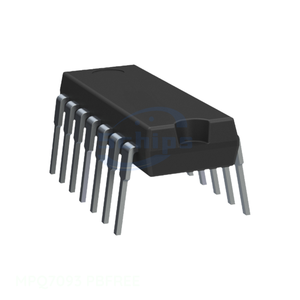 14-DIP MPQ7093 PBFREE 4 PNP Quad 250V 500mA Through Hole Transistors Electronic Circuit Components BOM IC in Stock - Product Image 1
