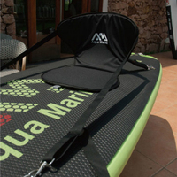 Planche de paddle gonflable (SUP) pliable avec dossier amovible et coussin EVA pour hommes - Idéale pour la pêche sportive sur lacs et rivières - Vente flash
