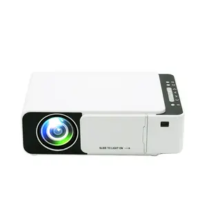 Salange T5 Video Projector LCD Android Projector Support 1080P 2600 Lumens Wifi BT 3D Full HD Smart Home Cinema Video Beamer