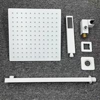 Pas cher à l'intérieur du mur ensemble 4 voies construit salle de bain robinets cachés robinets mitigeur de douche dissimulé