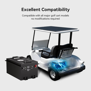 Batería de Litio-Ferrofosfato (LiFePO4) a Prueba de Golpes de 51.2V 105Ah para Carrito de Golf, 6000 Ciclos, Monitoreo en Tiempo Real por Aplicación, BMS Inteligente, Paquete de Energía de Tracción de Ciclo Profundo - Product Image 2