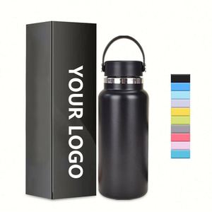 ขวดน้ำกีฬาสแตนเลสสุญญากาศสองชั้น พิมพ์โลโก้ได้ตามต้องการ สำหรับกิจกรรมกลางแจ้ง - Product Image 6