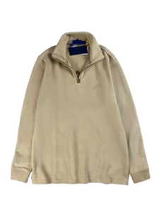 Nuova Felpa <span class=keywords><strong>Polo</strong></span> a Maniche Lunghe in Maglia 2026, Mezza Zip, Vestibilità Ampia, per Uomo e Donna - Product Image 5