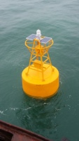 Bouée de marquage jaune bouée de navigation bouées d'eau de mer à vendre