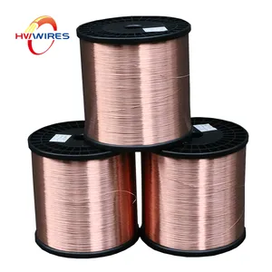 Huawang supplier Enameled cca/ccam wire 0.08-0.8mm for cable