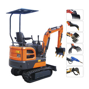 CE chứng nhận 1 tấn Mini Máy xúc của nhà máy sd12s với tùy chọn Boom Swing chức năng 2 4 chân tán koop động cơ thành phần cốt lõi - Product Image 1