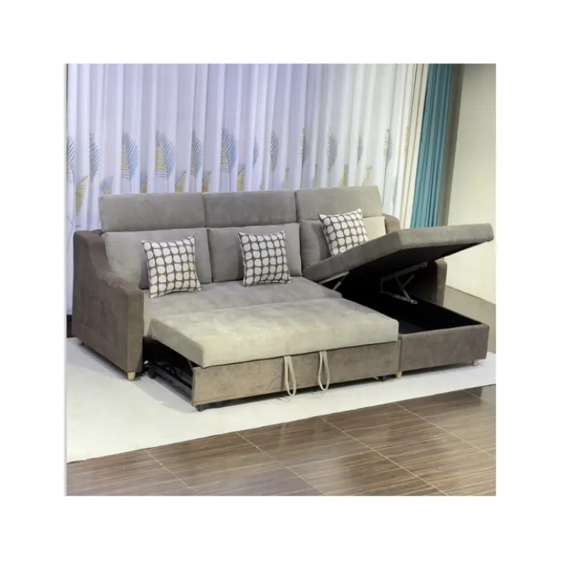 Copri tessuto di lino giapponese a buon mercato all'ingrosso futon divano letto per il piccolo soggiorno