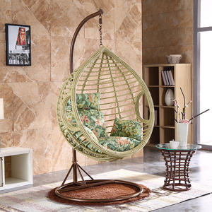 Modern Customizable Folding <strong>Egg</strong> <strong>Chair</strong> with Metal Stand <strong>Garden</strong> Patio Outdoor Rattan Wicker Swing Factory Customizable - Product Image 6