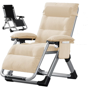 Oeytree nhà máy bán ngoài trời ngả ghế Bãi Biển Gấp trọng lực phòng chờ ghế vườn không trọng lực ghế với đệm - Product Image 3