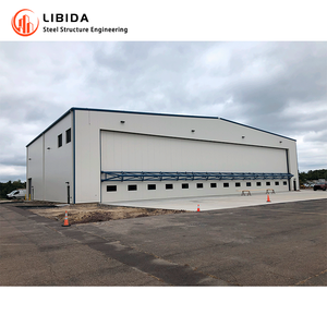 उच्च गुणवत्ता वाली कस्टम स्टील संरचना गोदाम प्रीफैब स्टील फ्रेम निर्माण पूर्वनिर्मित हैंगर भवन - Product Image 6