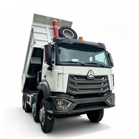 Camion benne d'occasion Sinotruk Hohan NX 8X4 480HP avec puissant moteur Weichai, camion benne minier à vendre