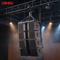 VAMAV Bocinas VXT 208 Doble Altavoz Line Array de 8 pulgadas y Dos Vías, Sistema de 700W RMS, Altavoces Profesionales para Escen