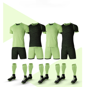 Sublimation Reversible Soccer Jersey Short Sleeve Summer Quick Dry Breathable Custom Logo Classic Reversible Set - Product Image 1