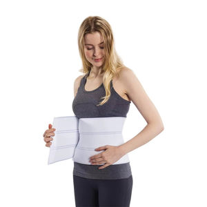 Лидер продаж, компрессионный пояс для поддержки живота для мужчин и женщин, 4-панельное эластичное бариатрическое связующее - Product Image 3