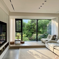 Ventanas Abatibles Modernas y Duraderas de Aleación de Aluminio para Villas, Dormitorios, Salas de Estar, Exteriores y Uso en Hoteles