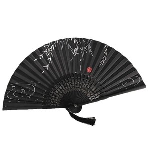 Abanico Plegable Chino con Eje de Madera, Abanico Clásico para Danza con Borla, Elegante Abanico Femenino para Fiesta, Artesanía, Regalo, Decoración del Hogar - Product Image 2