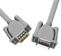 Cable Serial Null Modem DB9 RS232 de 2m, Negro, LVXINDA (China)