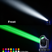 Oferta Especial: Luz Móvil de 295W, Súper Brillante, Lente Grande, Beam Wash Gobo DMX, 14 Colores, CRI95, 10000 Lúmenes, Iluminación para Eventos y Estudios