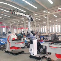 Système de soudage robotisé Raintech sans soudeur, vision 3D, pour le soudage de tubes carrés, de tubes ronds et de structures en acier.