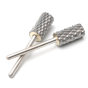 Tête de meulage cylindrique à tige courte en alliage Kyrie Irving A06, grain moyen, accessoire pour perceuse dentaire - Product Image 2