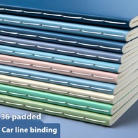 Carnet personnalisé B5, ligné épais, 34 pages, couverture rigide, pour étudiants, école, bureau, collège, cahier ligné, cuaderno