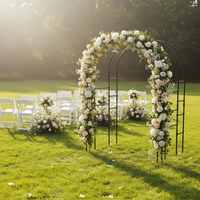 Arcos Modernos y Minimalistas para Exteriores, Arcos de Hierro para Jardín o Patio, para Bodas