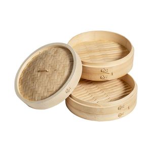 Olla de vapor de <span class=keywords><strong>tres</strong></span> capas, exprimidor de frutas, vaporizador de arroz y verduras, cesta de malla para alimentos, armario <span class=keywords><strong>comercial</strong></span> - Product Image 6