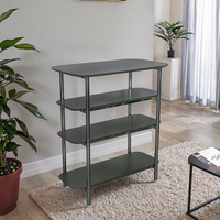 Table Console Convertible Moderne Extensible Entrée Villa Salon Hôtel Chambre à coucher Ferme Maison Meubles Panneau Fabriqué Panneau MDF