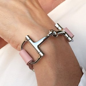 New Latest Models <strong>Horse</strong> <strong>Bracelet</strong> Equestrian Jewelry Leather Chain 316l Stainless Steel Silver Snaffle Bit <strong>Bracelet</strong> for Women Men - Product Image 5