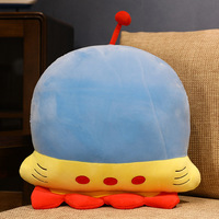 Bantal Mewah Astronot Kreatif Boneka Pria Luar Angkasa Simulasi Roket Mars Mainan Mewah Bantal Tidur Dekorasi Kamar Tidur Anak-anak