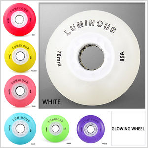 उच्च लोच पु सामग्री वयस्क आउटडोर स्केटिंग रोलर स्केटिंग रोलर स्केटिंग रोलर स्केटिंग व्हील के साथ सीधे बिक्री - Product Image 2