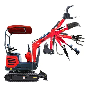 Harga Ekskavator Baru Diskon Mesin Penggali Mikro Hidrolik Mini 2 Ton 0.8 Ton 1 Ton