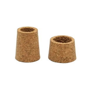 Tùy Chỉnh Nút Chai Bằng Gỗ Nút Chai Tự Nhiên Nút Chai Có Nắp Đậy Với Lỗ Côn Nút Chai <span class=keywords><strong>Stopper</strong></span> - Product Image 2