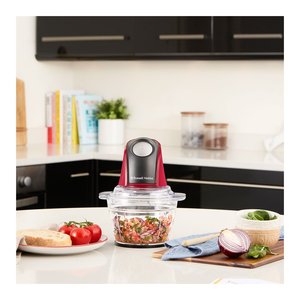 Tritatutto eléctrico 200W (500ml) DESIRE Rojo y Negro 27130 56 - Product Image 5