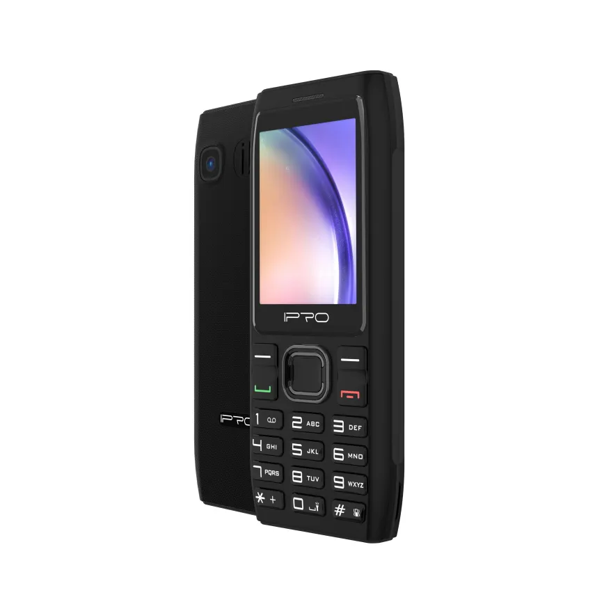 5 kart cep telefonu güçlü fonksiyonu 2.4 inç büyük boy cep telefonları CE yeni orijinal çin çoklu SIM özelliği telefon ahize