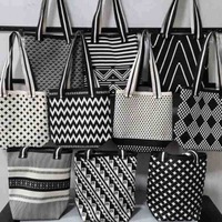 Femmes bohême maroc Style ethnique grande capacité tricoté sac à bandoulière Logo personnalisé automne rue Shopping sac à dos Polyester